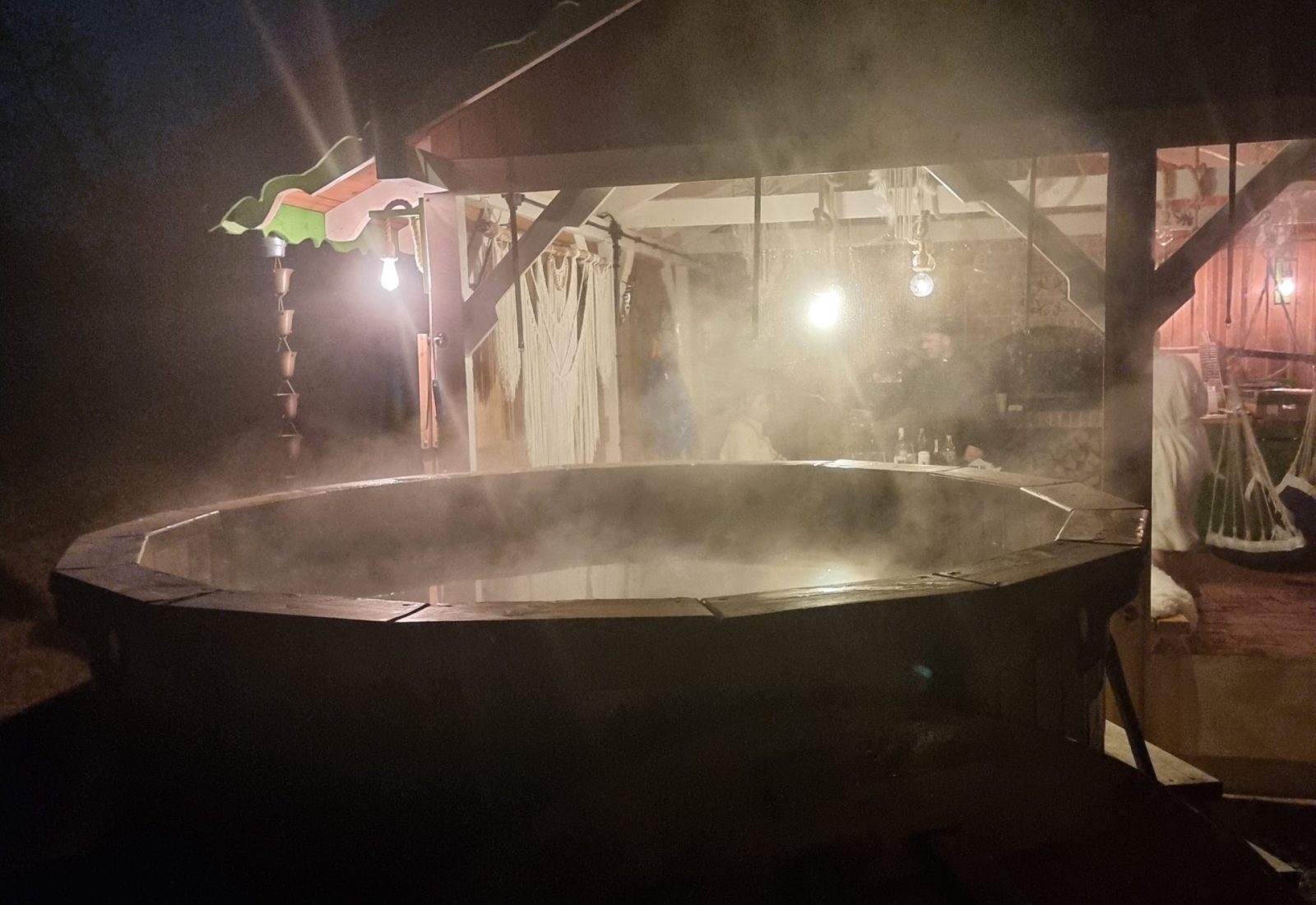 Wynajem domku z balią na Mazurach